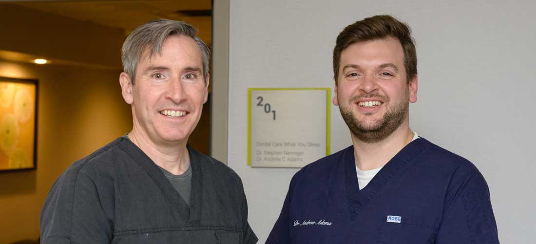 Doctor Nenniger and Doctor Adams, Hamilton dentists
